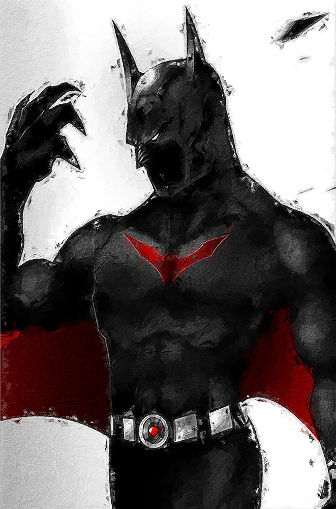 Comic Book Heroes Art - Batman - Batman 2 painting for sale Bat04