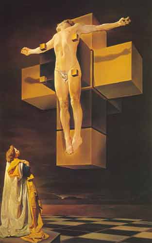 Salvador Dali Crucifixion oil painting reproduction
