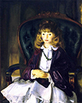 George Bellows Anne in Purple Wrap oil painting reproduction