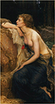 Herbert James Draper Lamia, 1909 oil painting reproduction