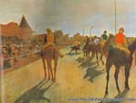 Edgar Degas At the Race Course oil painting reproduction
