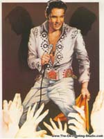 Elvis 11 painting for sale