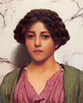 John William Godward A Classical Beauty (2) oil painting reproduction