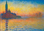 Claude Monet San Giorgio Maggiore at Dusk oil painting reproduction