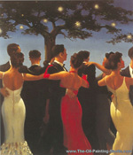 Jack Vettriano The Waltzers oil painting reproduction