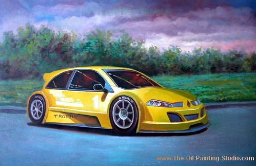 Transport Art - Automobile Art - Sports Car 4 painting for sale Auto15