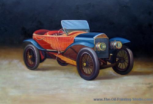 Transport Art - Automobile Art - Vintage Car 6 painting for sale Auto19