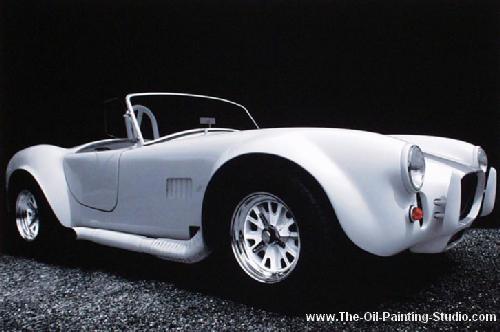 Transport Art - Automobile Art - Cobra painting for sale Auto23