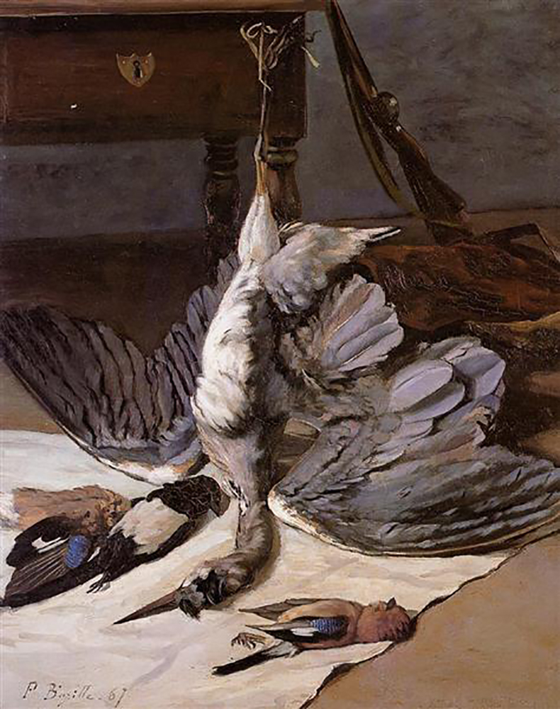 Frederic Bazille The Heron oil painting reproduction