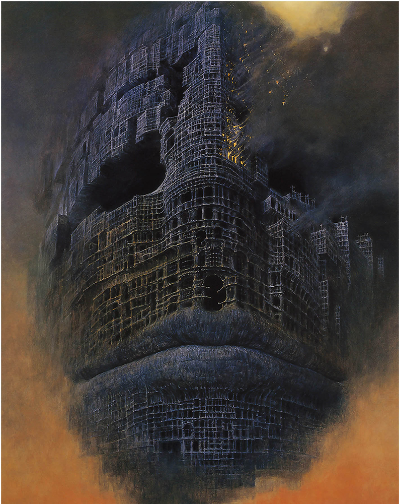 Zdzislaw Beksinski BEKSINSKI014 oil painting reproduction