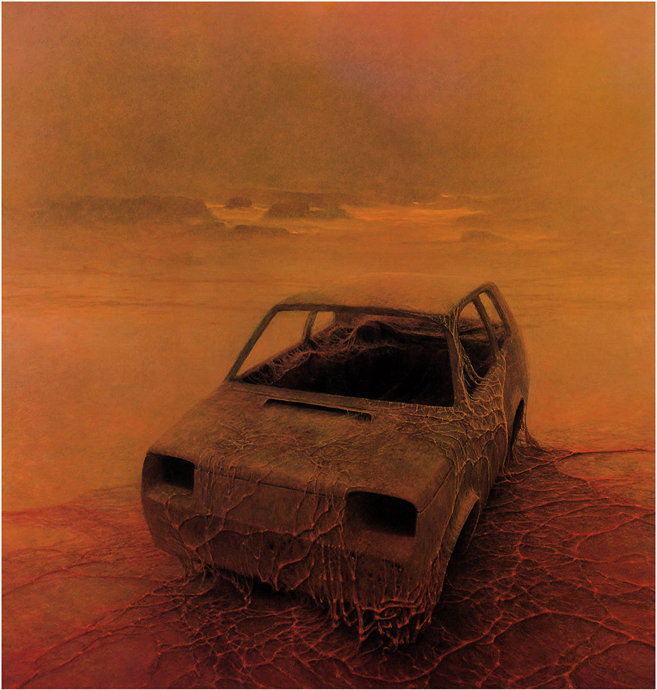 Zdzislaw Beksinski BEKSINSKI018 oil painting reproduction