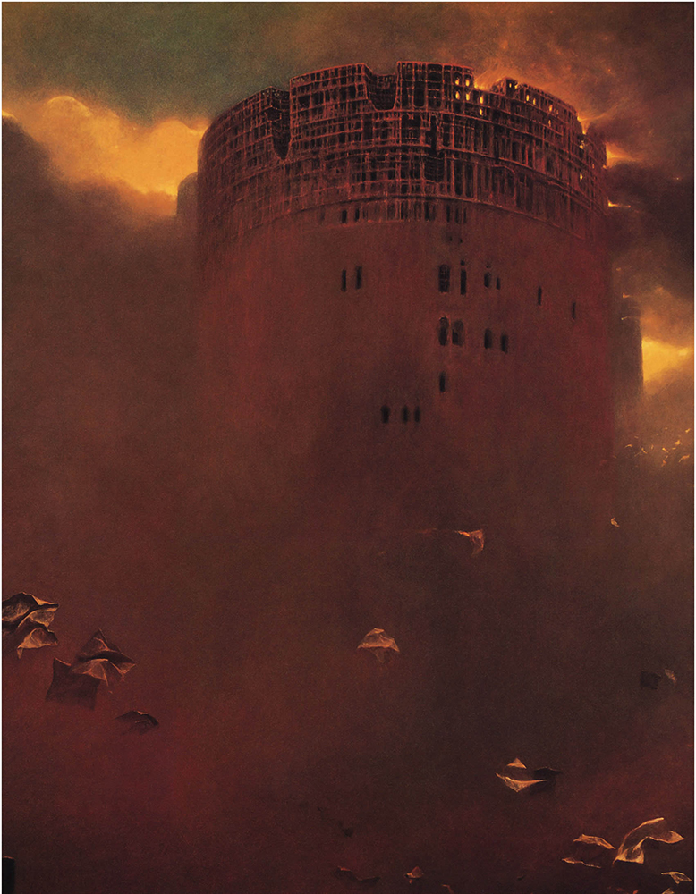 Zdzislaw Beksinski BEKSINSKI020 oil painting reproduction