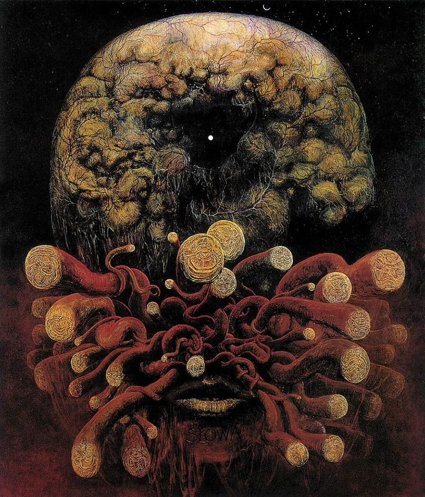 Zdzislaw Beksinski BEKSINSKI035 oil painting reproduction