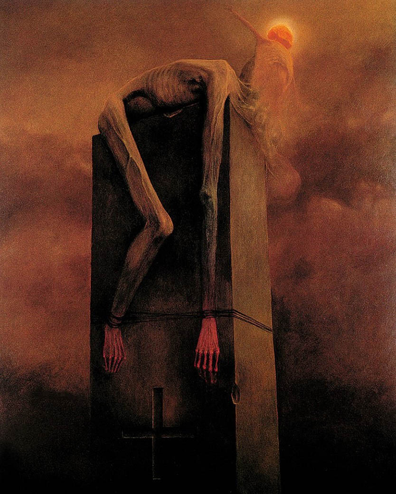 Zdzislaw Beksinski BEKSINSKI075 oil painting reproduction