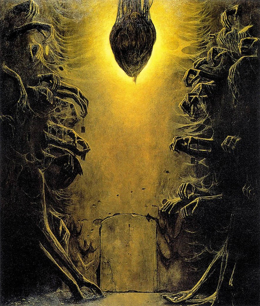 Zdzislaw Beksinski BEKSINSKI081 oil painting reproduction