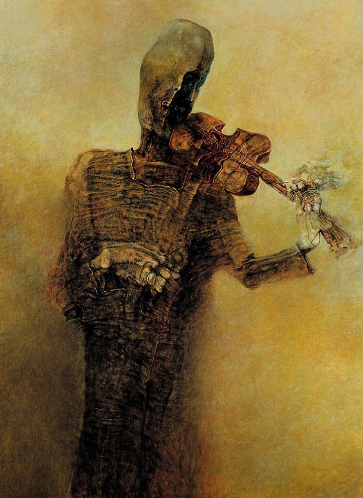 Zdzislaw Beksinski BEKSINSKI095 oil painting reproduction