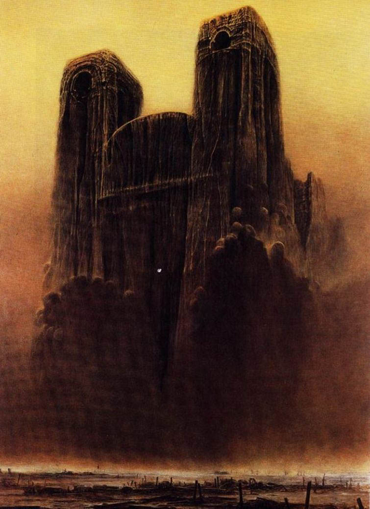 Zdzislaw Beksinski BEKSINSKI115 oil painting reproduction