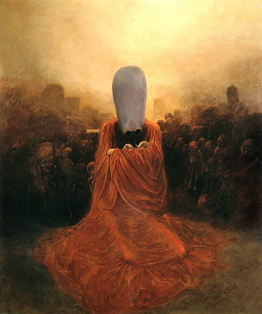 Zdzislaw Beksinski BEKSINSKI119 oil painting reproduction