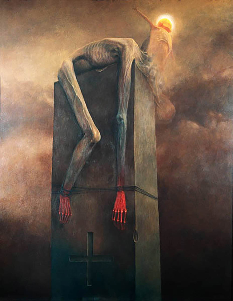 Zdzislaw Beksinski BEKSINSKI122 oil painting reproduction