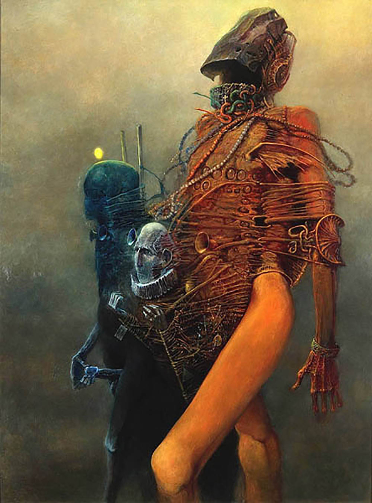 Zdzislaw Beksinski BEKSINSKI133 oil painting reproduction