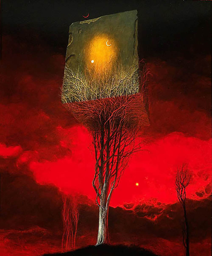 Zdzislaw Beksinski BEKSINSKI142 oil painting reproduction