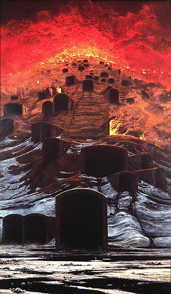 Zdzislaw Beksinski BEKSINSKI145 oil painting reproduction