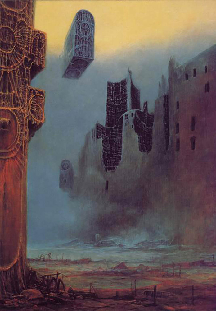 Zdzislaw Beksinski BEKSINSKI150 oil painting reproduction