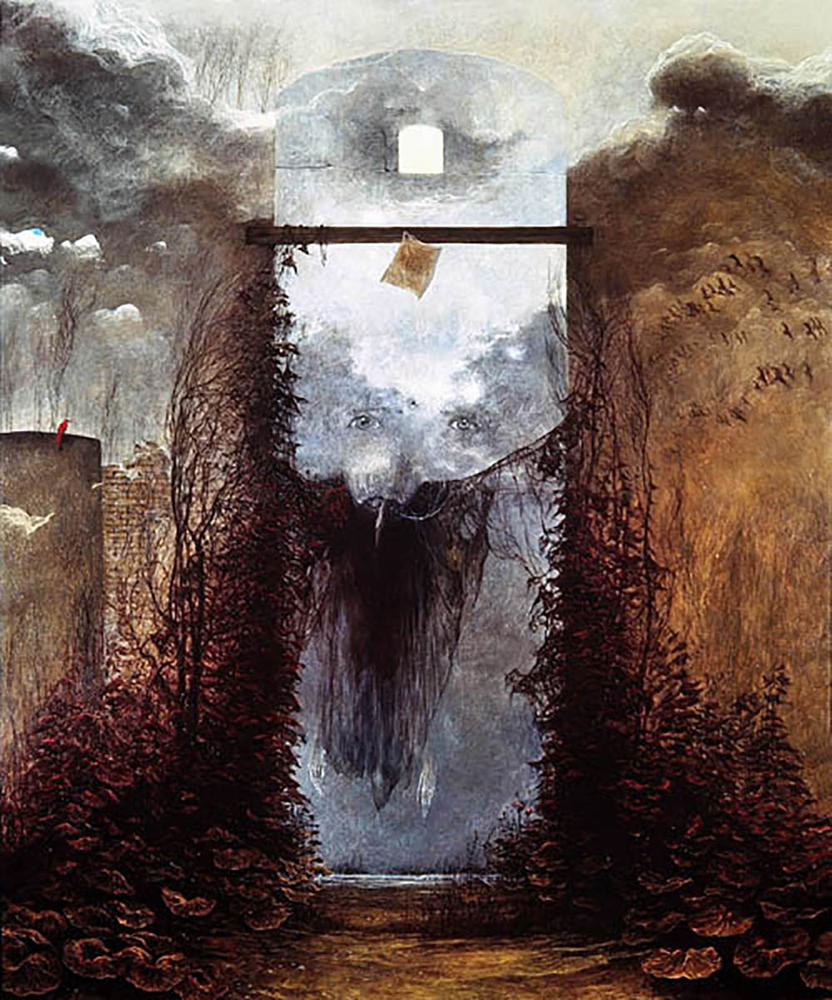 Zdzislaw Beksinski BEKSINSKI152 oil painting reproduction