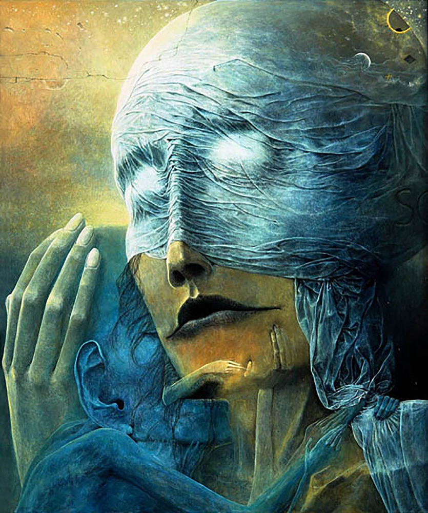 Zdzislaw Beksinski BEKSINSKI155 oil painting reproduction