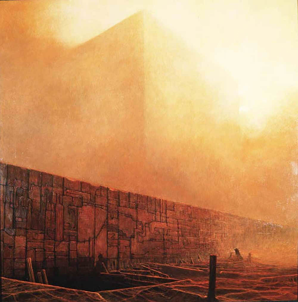 Zdzislaw Beksinski BEKSINSKI167 oil painting reproduction