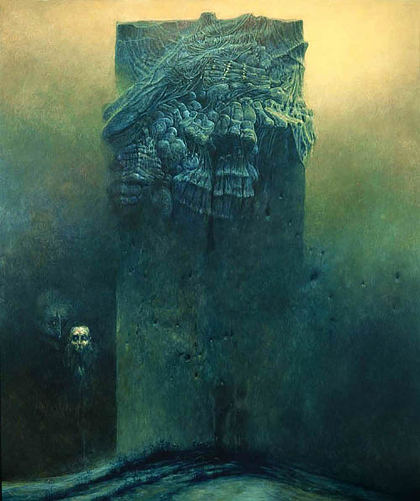 Zdzislaw Beksinski BEKSINSKI179 oil painting reproduction