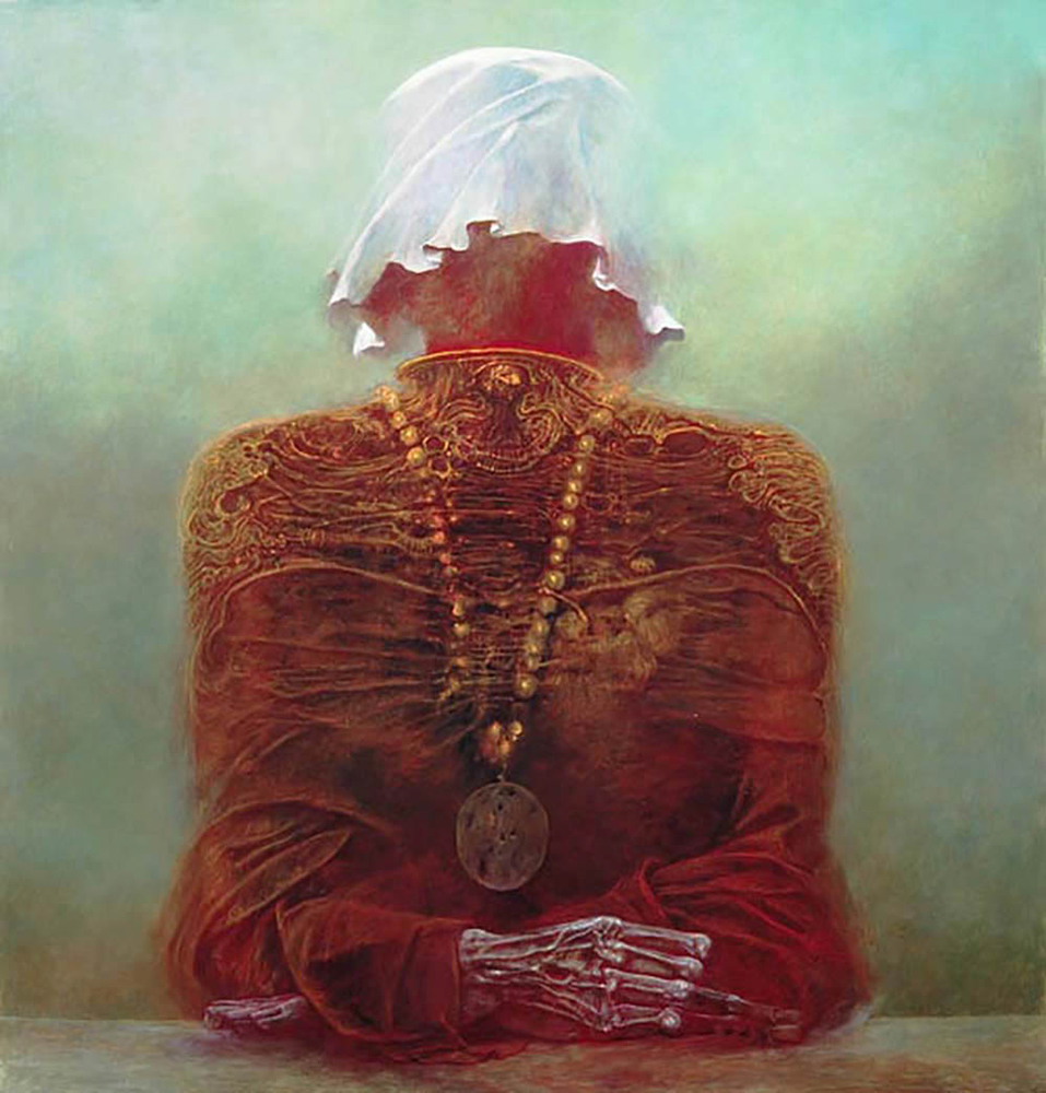 Zdzislaw Beksinski BEKSINSKI205 oil painting reproduction