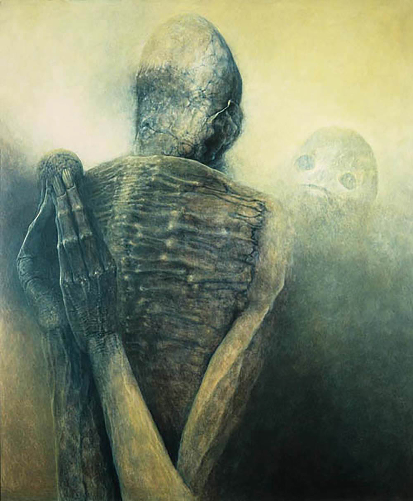 Zdzislaw Beksinski BEKSINSKI206 oil painting reproduction