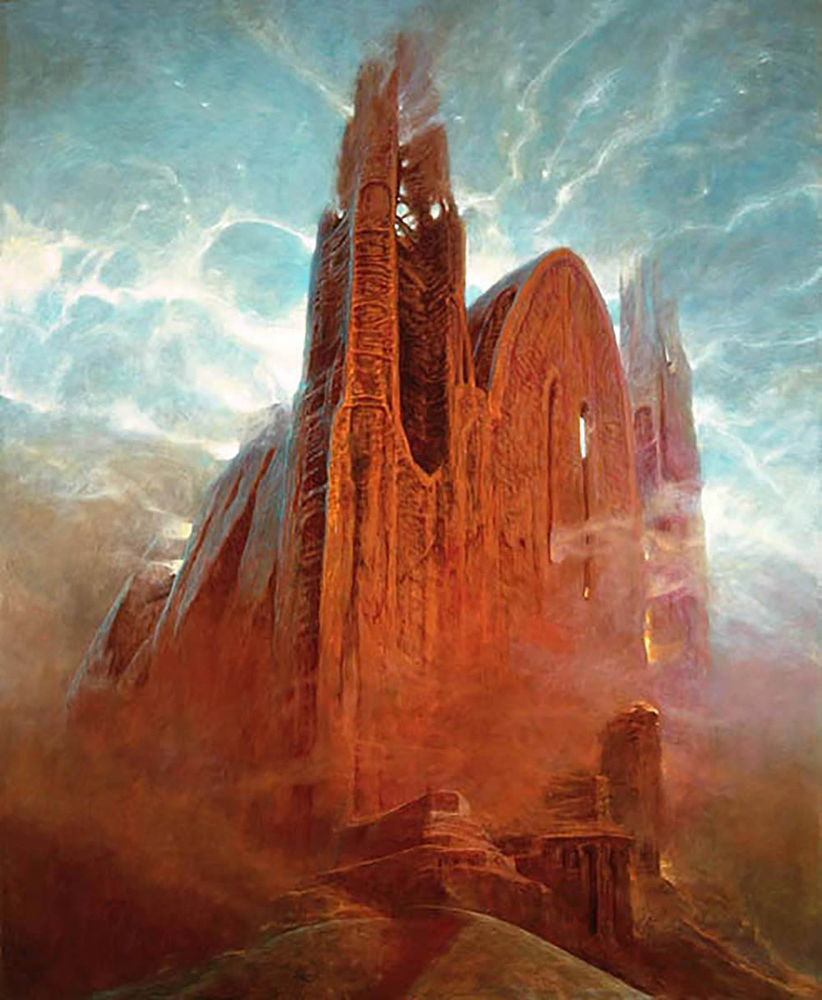 Zdzislaw Beksinski BEKSINSKI215 oil painting reproduction