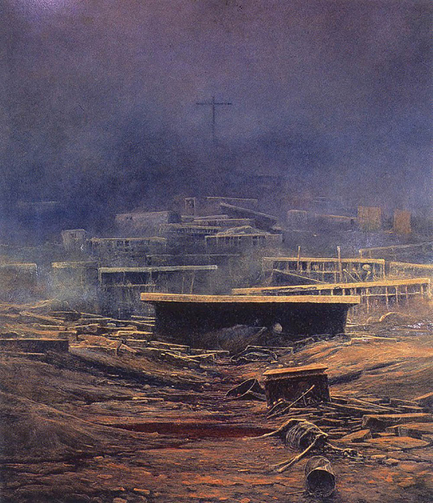 Zdzislaw Beksinski BEKSINSKI252 oil painting reproduction