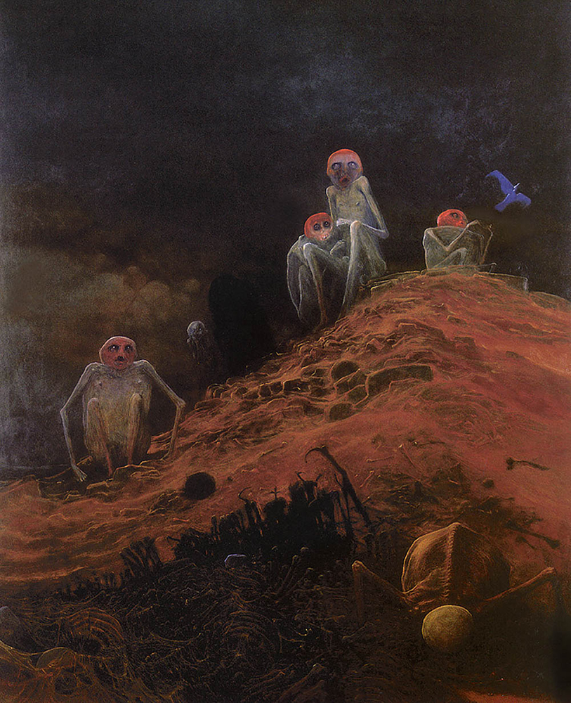 Zdzislaw Beksinski BEKSINSKI255 oil painting reproduction