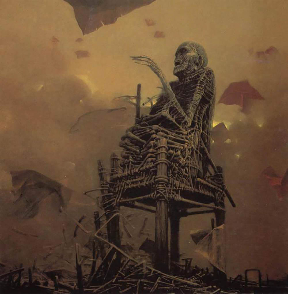 Zdzislaw Beksinski BEKSINSKI316 oil painting reproduction