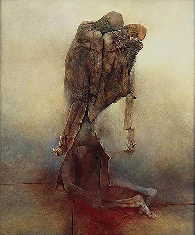 Zdzislaw Beksinski BEKSINSKI323 oil painting reproduction