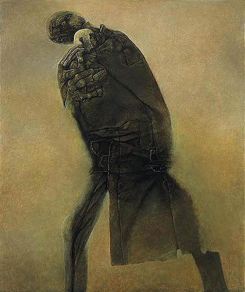 Zdzislaw Beksinski BEKSINSKI324 oil painting reproduction