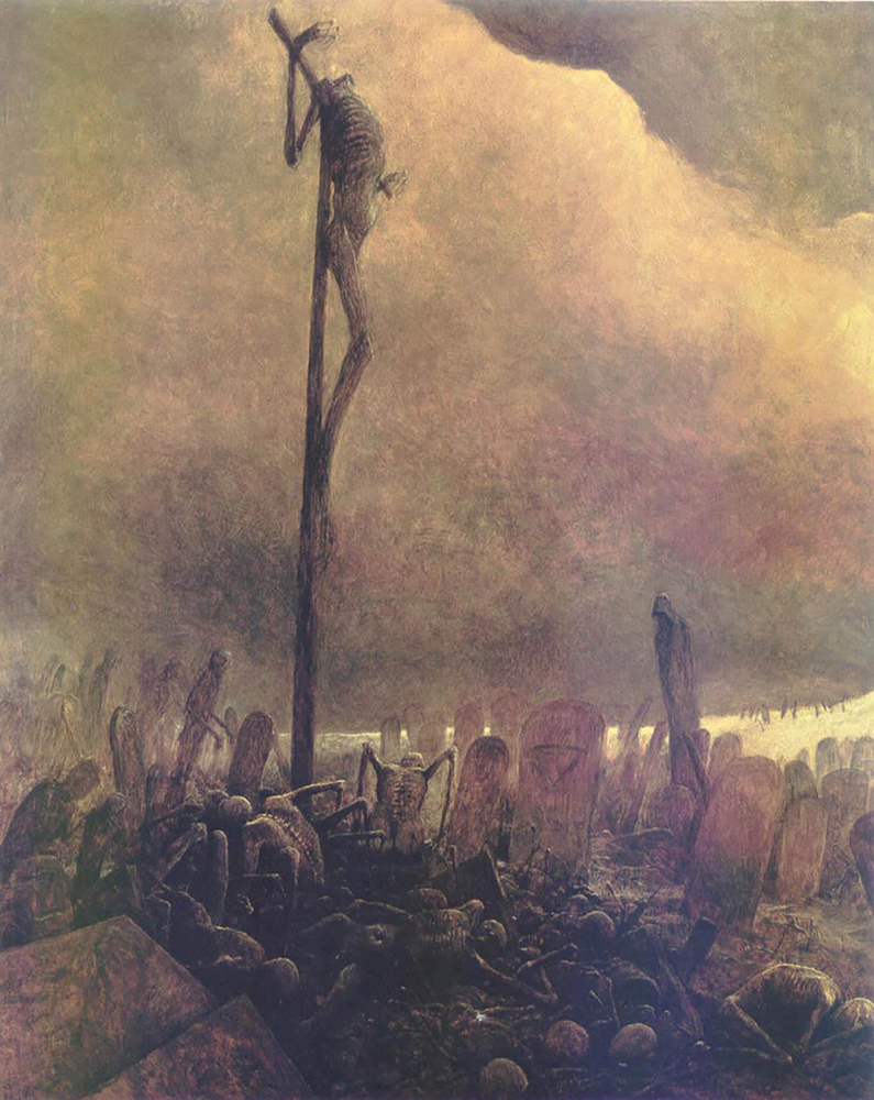 Zdzislaw Beksinski BEKSINSKI365 oil painting reproduction