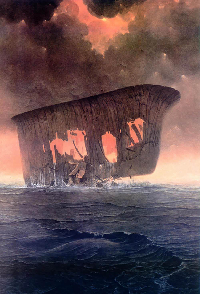 Zdzislaw Beksinski BEKSINSKI371 oil painting reproduction