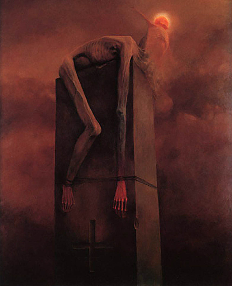 Zdzislaw Beksinski BEKSINSKI377 oil painting reproduction