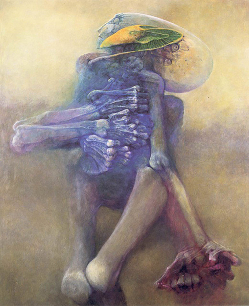 Zdzislaw Beksinski BEKSINSKI410 oil painting reproduction