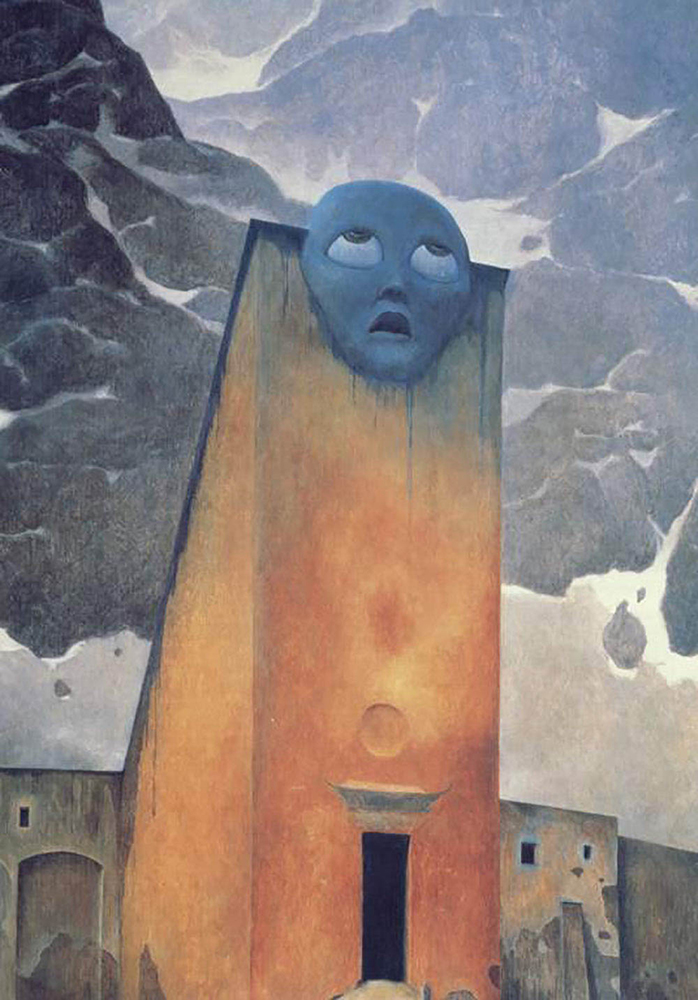 Zdzislaw Beksinski BEKSINSKI426 oil painting reproduction