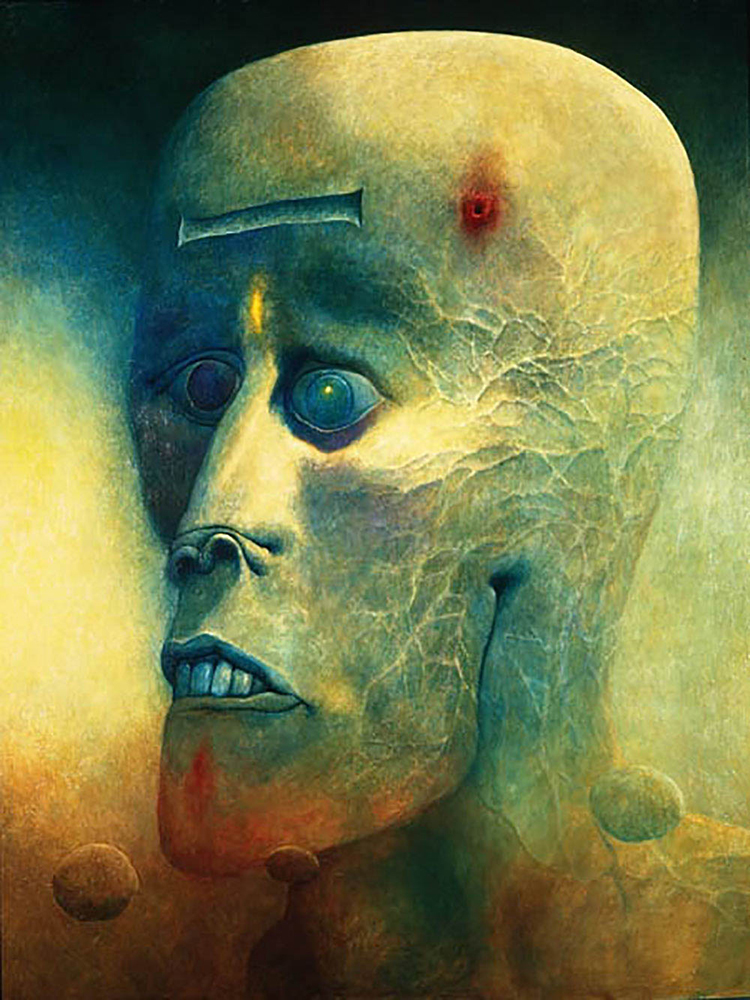 Zdzislaw Beksinski BEKSINSKI432 oil painting reproduction