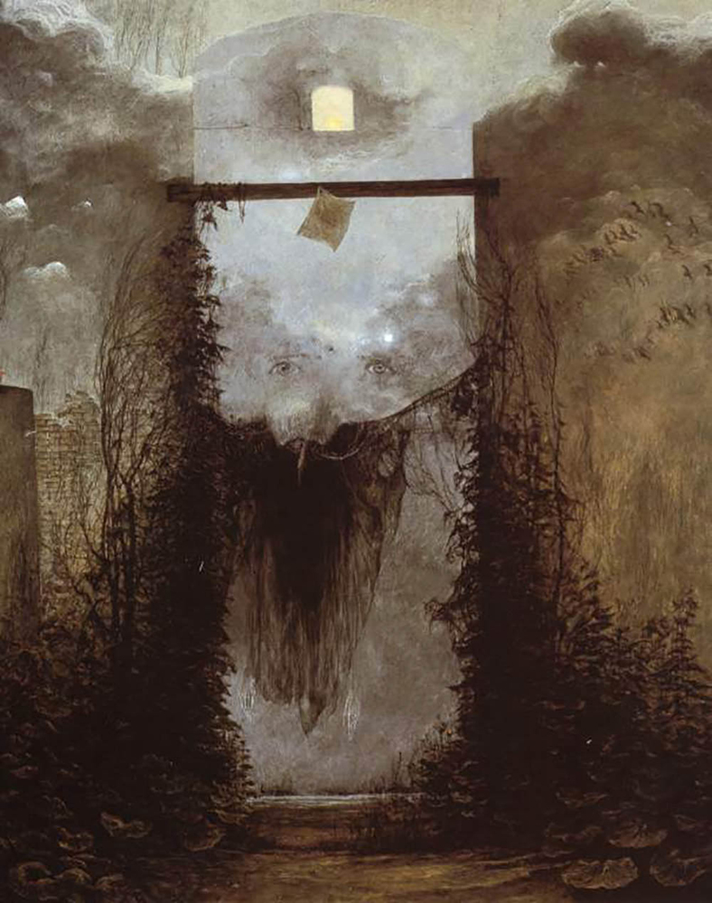 Zdzislaw Beksinski BEKSINSKI433 oil painting reproduction