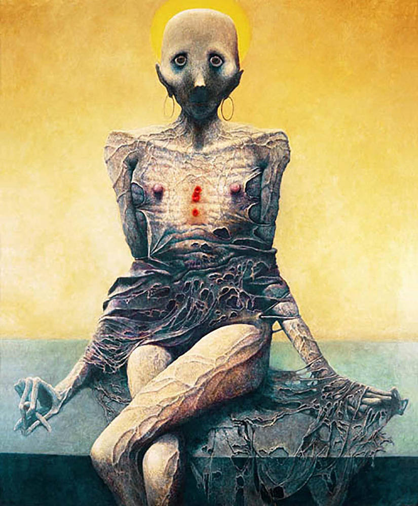 Zdzislaw Beksinski BEKSINSKI436 oil painting reproduction