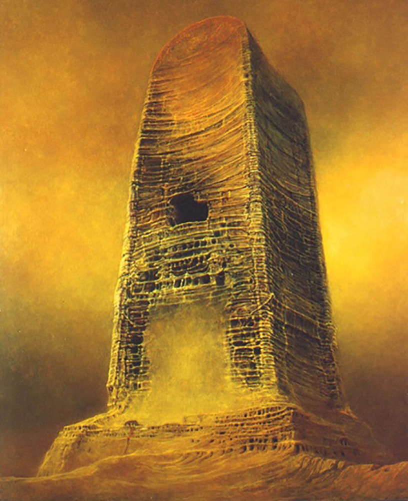 Zdzislaw Beksinski BEKSINSKI438 oil painting reproduction