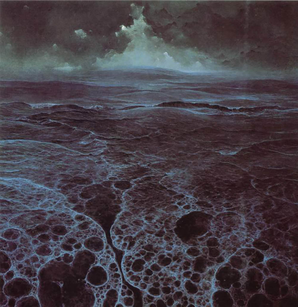 Zdzislaw Beksinski BEKSINSKI444 oil painting reproduction