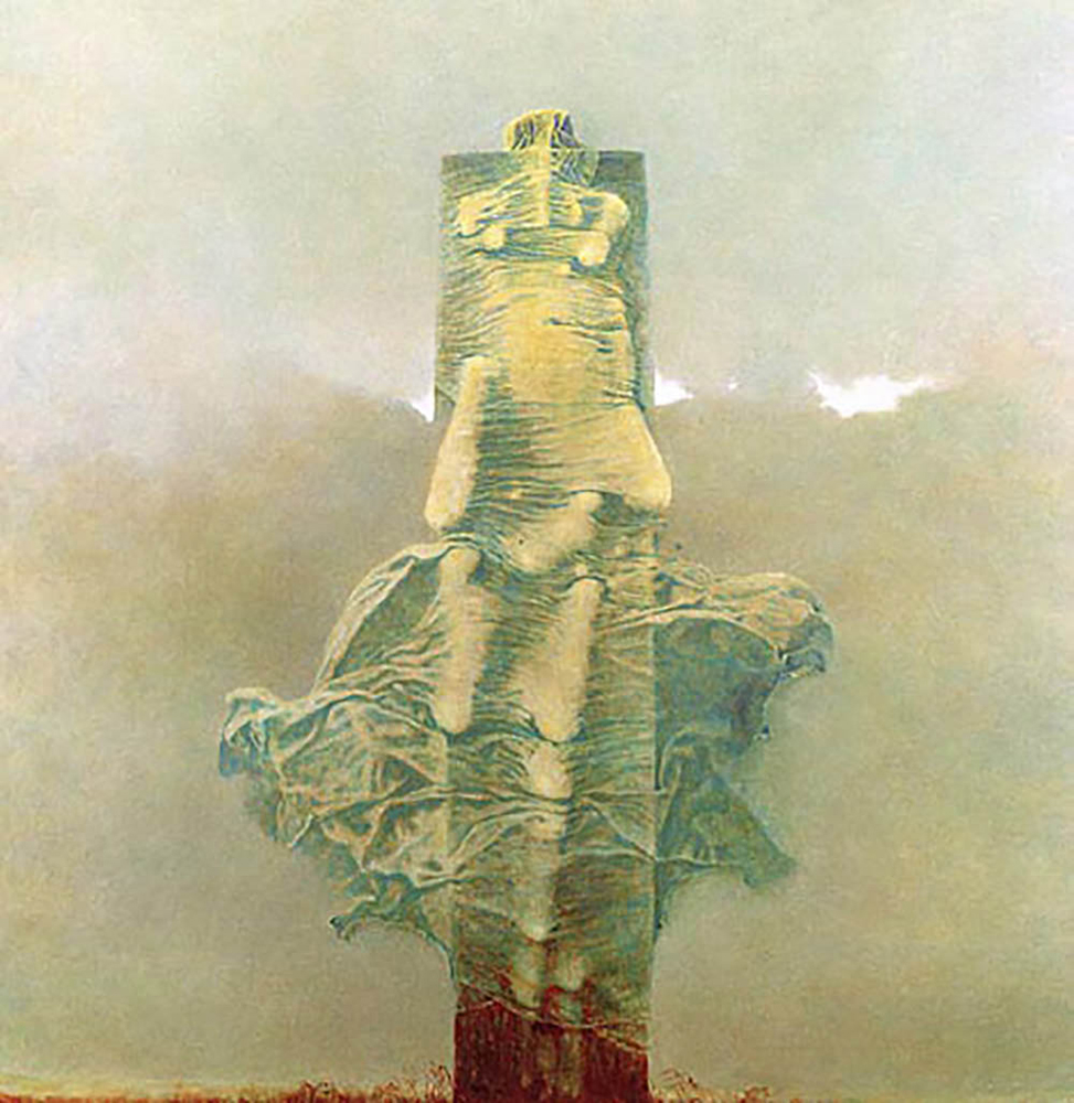 Zdzislaw Beksinski BEKSINSKI454 oil painting reproduction